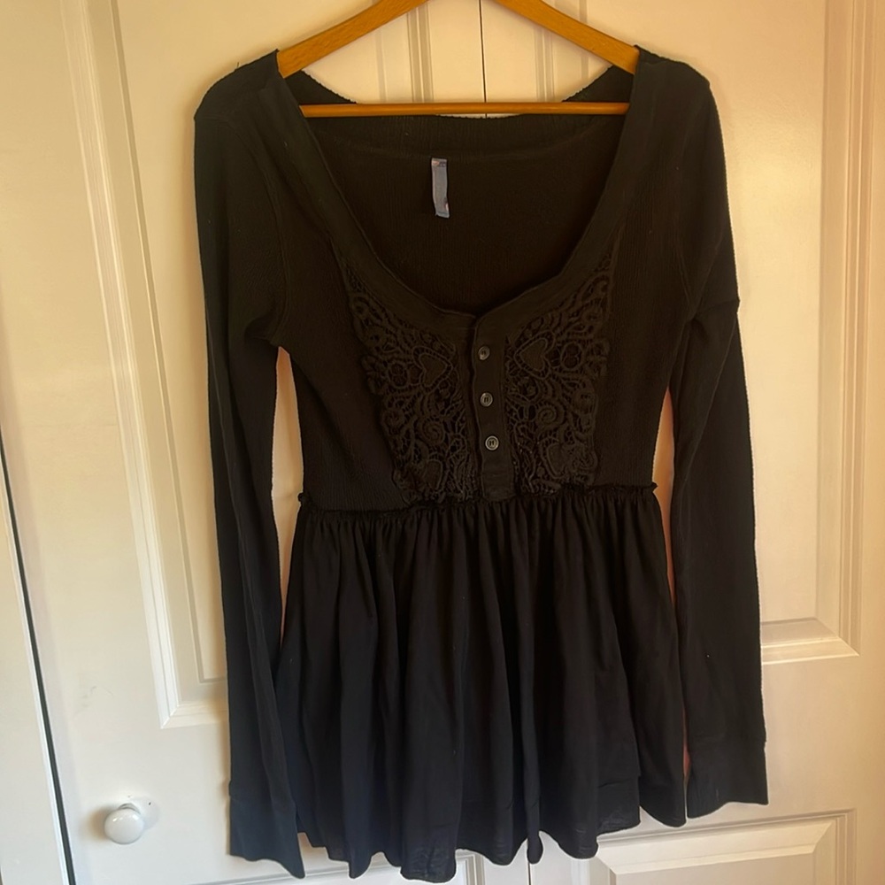 Free People Peplum Top